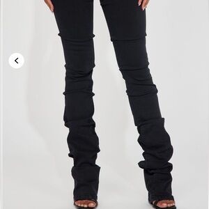 Fashion Nova Classic Black Skinny Jeans